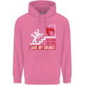 Emergency Drums Drummer Drumming Mens 80% Cotton Hoodie Azelea