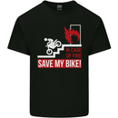 Emergency Motorbike Biker Motorcycle Kids T-Shirt Childrens Black