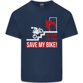 Emergency Motorbike Biker Motorcycle Kids T-Shirt Childrens Navy Blue