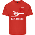 Emergency Motorbike Biker Motorcycle Kids T-Shirt Childrens Red
