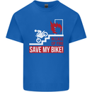 Emergency Motorbike Biker Motorcycle Kids T-Shirt Childrens Royal Blue