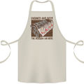 Engines & Beer Cars Hot Rod Mechanic Funny Cotton Apron 100% Organic Natural