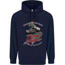 English Brotherhood Childrens Kids Hoodie Navy Blue