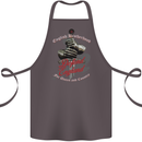 English Brotherhood Cotton Apron 100% Organic Dark Grey