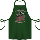 English Brotherhood Cotton Apron 100% Organic Forest Green