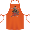 English Brotherhood Cotton Apron 100% Organic Orange