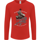 English Brotherhood Mens Long Sleeve T-Shirt Red