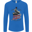 English Brotherhood Mens Long Sleeve T-Shirt Royal Blue