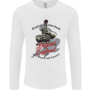 English Brotherhood Mens Long Sleeve T-Shirt White