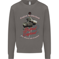 English Brotherhood Mens Sweatshirt Jumper Charcoal