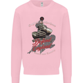 English Brotherhood Mens Sweatshirt Jumper Light Pink