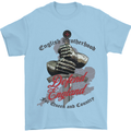 English Brotherhood Mens T-Shirt Cotton Gildan Light Blue
