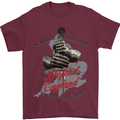 English Brotherhood Mens T-Shirt Cotton Gildan Maroon