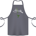 Enjoy Cannabis Funny Bong Weed Drugs Spliff Cotton Apron 100% Organic Steel