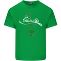 Enjoy Cannabis Funny Bong Weed Drugs Spliff Mens Cotton T-Shirt Tee Top Irish Green