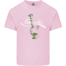 Enjoy Cannabis Funny Bong Weed Drugs Spliff Mens Cotton T-Shirt Tee Top Light Pink