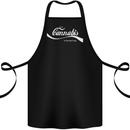 Enjoy Cannabis Funny Weed Drugs Spliff Bong Cotton Apron 100% Organic Black