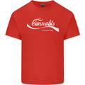 Enjoy Cannabis Funny Weed Drugs Spliff Bong Mens Cotton T-Shirt Tee Top Red