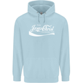 Enjoy Jesus Christ Funny Chiristian Childrens Kids Hoodie Light Blue