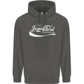 Enjoy Jesus Christ Funny Chiristian Childrens Kids Hoodie Storm Grey