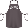 Enjoy Jesus Christ Funny Chiristian Cotton Apron 100% Organic Dark Grey