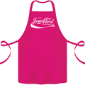 Enjoy Jesus Christ Funny Chiristian Cotton Apron 100% Organic Pink