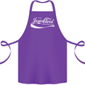 Enjoy Jesus Christ Funny Chiristian Cotton Apron 100% Organic Purple