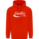 Enjoy Jesus Christ Funny Chiristian Mens 80% Cotton Hoodie Bright Red