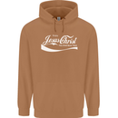 Enjoy Jesus Christ Funny Chiristian Mens 80% Cotton Hoodie Caramel Latte