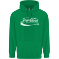 Enjoy Jesus Christ Funny Chiristian Mens 80% Cotton Hoodie Irish Green