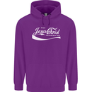 Enjoy Jesus Christ Funny Chiristian Mens 80% Cotton Hoodie Purple