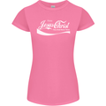 Enjoy Jesus Christ Funny Chiristian Womens Petite Cut T-Shirt Azalea