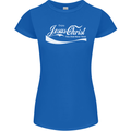 Enjoy Jesus Christ Funny Chiristian Womens Petite Cut T-Shirt Royal Blue