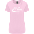 Enjoy Jesus Christ Funny Chiristian Womens Wider Cut T-Shirt Light Pink