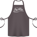Enjoy Jiu Jitsu MMA Mixed Martial Art Funny Cotton Apron 100% Organic Dark Grey