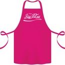 Enjoy Jiu Jitsu MMA Mixed Martial Art Funny Cotton Apron 100% Organic Pink