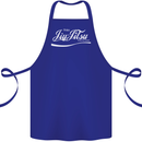 Enjoy Jiu Jitsu MMA Mixed Martial Art Funny Cotton Apron 100% Organic Royal Blue