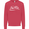 Enjoy Jiu Jitsu MMA Mixed Martial Art Funny Kids Sweatshirt Jumper Heliconia