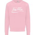 Enjoy Jiu Jitsu MMA Mixed Martial Art Funny Kids Sweatshirt Jumper Light Pink