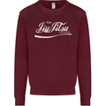 Enjoy Jiu Jitsu MMA Mixed Martial Art Funny Kids Sweatshirt Jumper Maroon