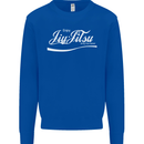 Enjoy Jiu Jitsu MMA Mixed Martial Art Funny Kids Sweatshirt Jumper Royal Blue