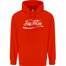 Enjoy Jiu Jitsu MMA Mixed Martial Art Funny Mens 80% Cotton Hoodie Bright Red