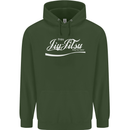 Enjoy Jiu Jitsu MMA Mixed Martial Art Funny Mens 80% Cotton Hoodie Forest Green