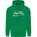 Enjoy Jiu Jitsu MMA Mixed Martial Art Funny Mens 80% Cotton Hoodie Irish Green