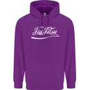 Enjoy Jiu Jitsu MMA Mixed Martial Art Funny Mens 80% Cotton Hoodie Purple