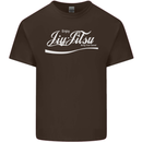 Enjoy Jiu Jitsu MMA Mixed Martial Art Funny Mens Cotton T-Shirt Tee Top Dark Chocolate