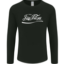Enjoy Jiu Jitsu MMA Mixed Martial Art Funny Mens Long Sleeve T-Shirt Black