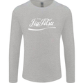 Enjoy Jiu Jitsu MMA Mixed Martial Art Funny Mens Long Sleeve T-Shirt Sports Grey