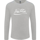 Enjoy Jiu Jitsu MMA Mixed Martial Art Funny Mens Long Sleeve T-Shirt Sports Grey