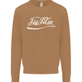 Enjoy Jiu Jitsu MMA Mixed Martial Art Funny Mens Sweatshirt Jumper Caramel Latte